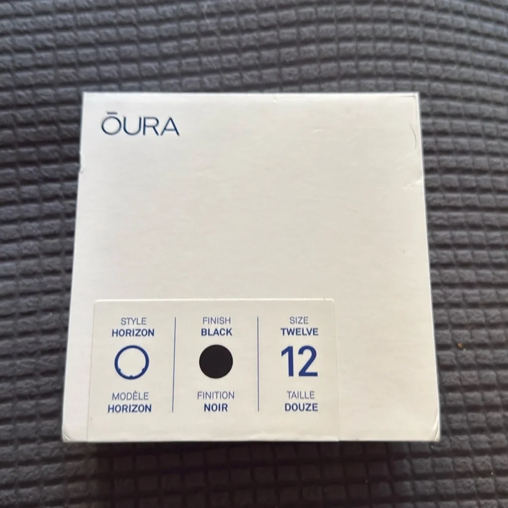 OURA 3 BLACK HORIZON